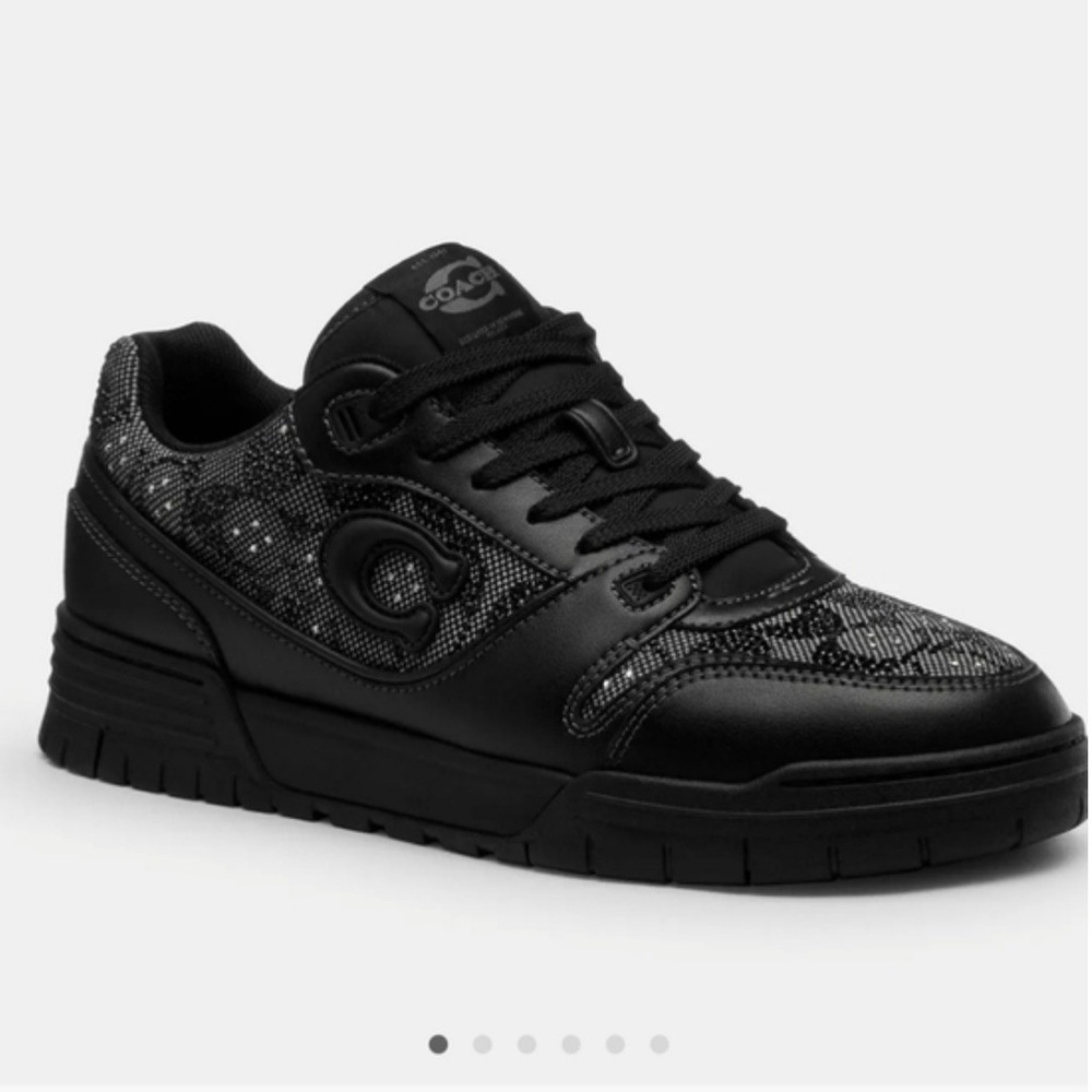 Coach Black Soho Sneakers with jacquard design - Picture 2 of 5
